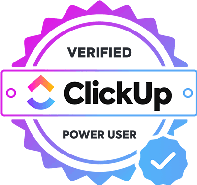 ClickUp Verified Power User