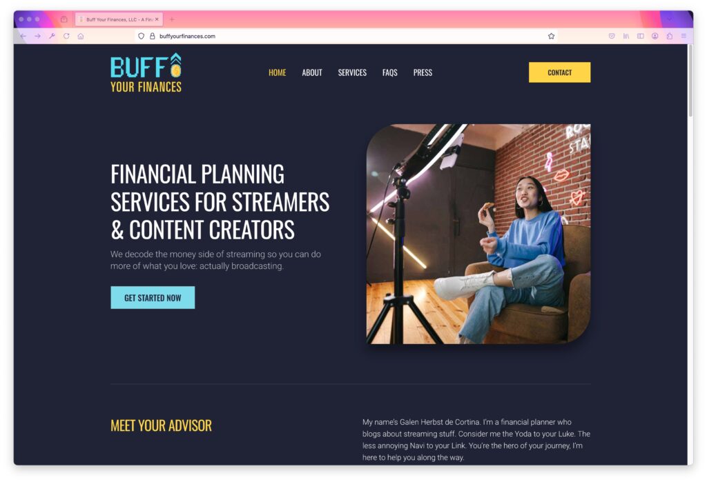 Buff Your Finances - After