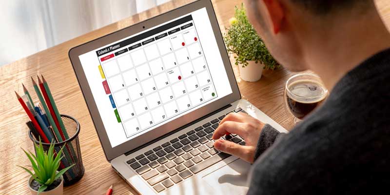 Quick-schedule webmaster tasks